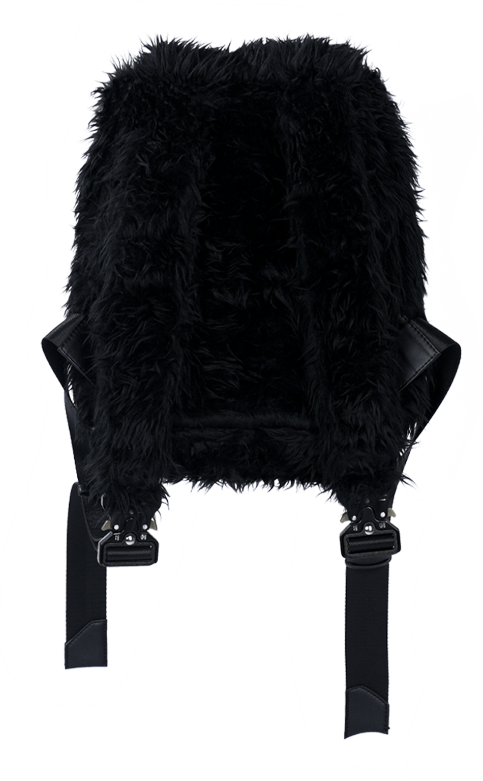 *RYECHASIN FUNCTIONAL ECO-FRIENDLY FUR SMALL BACKPACK