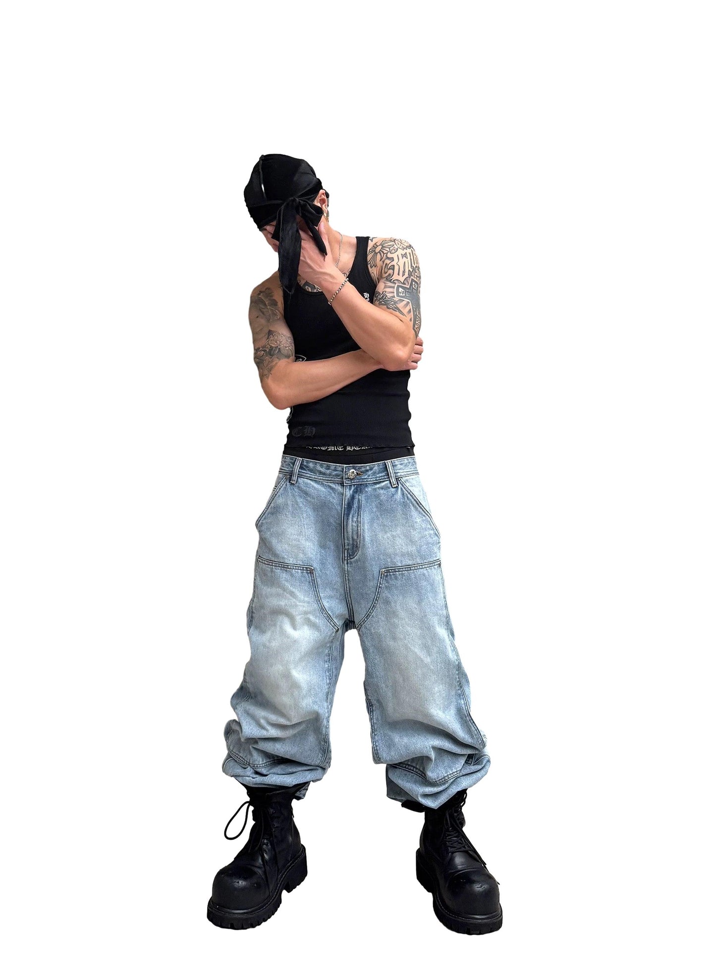 *PRE-ORDER *RYECHASIN “SCAM COLLAB” EVISUxCH*JEANS