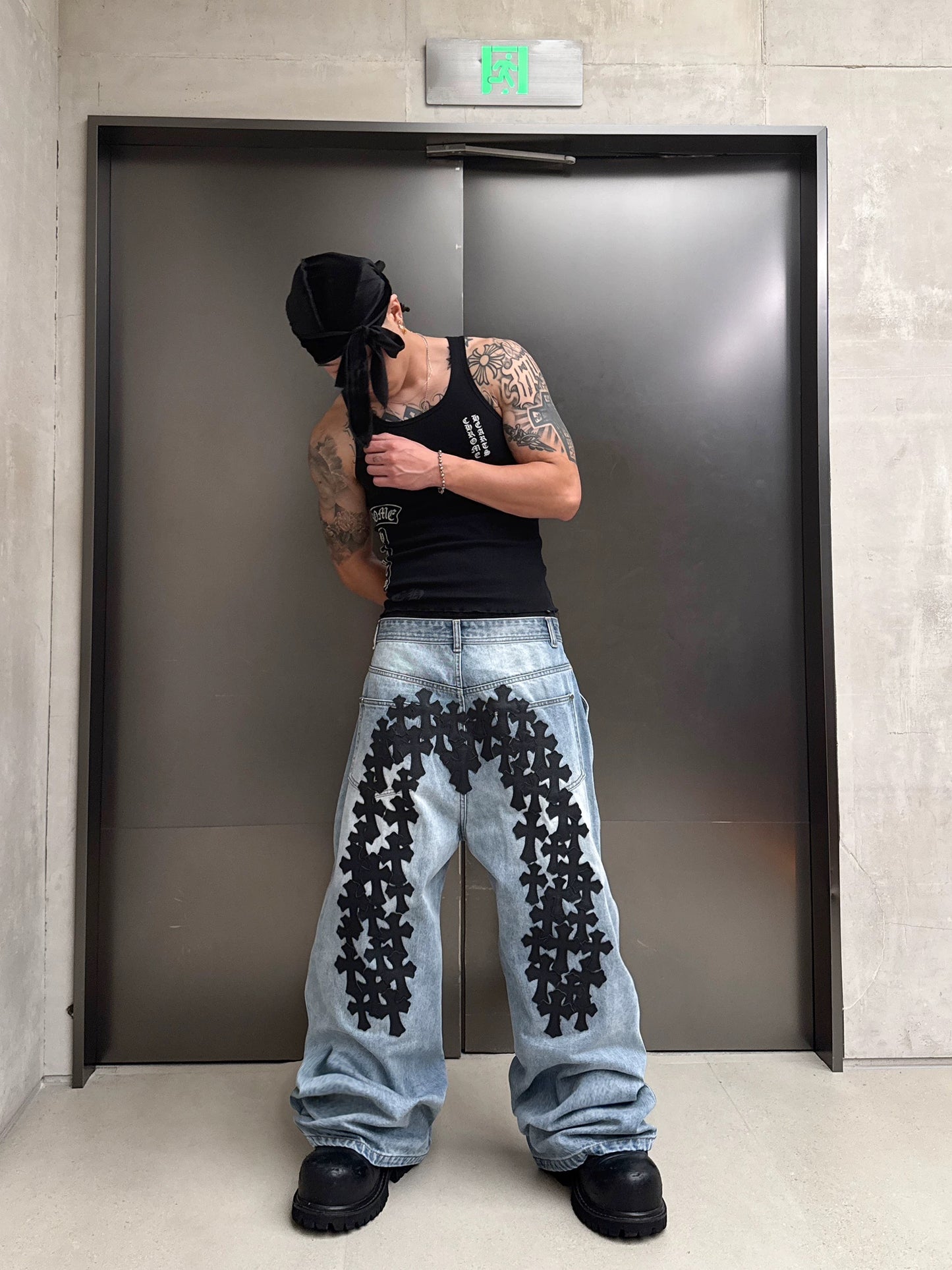 *PRE-ORDER *RYECHASIN “SCAM COLLAB” EVISUxCH*JEANS