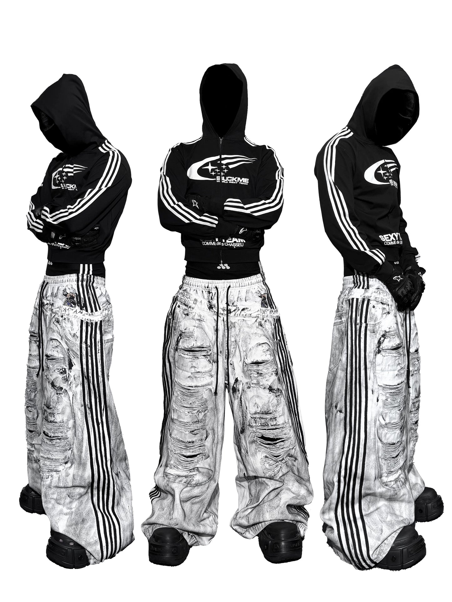 *RYECHAISN *SUCKME/Subaru ZIP-UP HOODIE