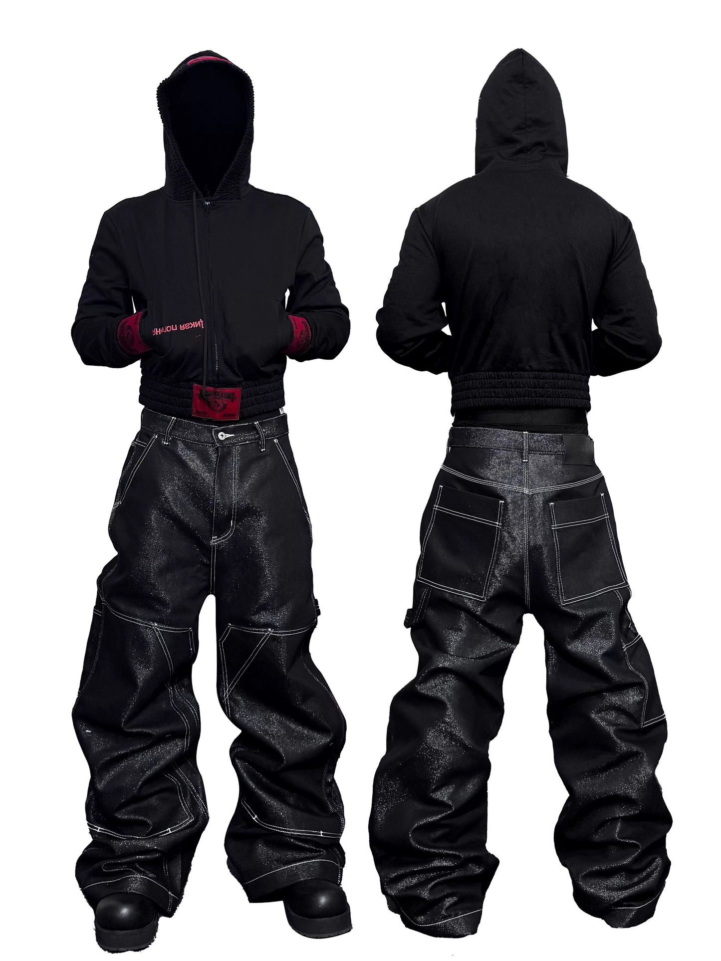 *RYECHASIN *Silver Thread Opium*RAW DENIM