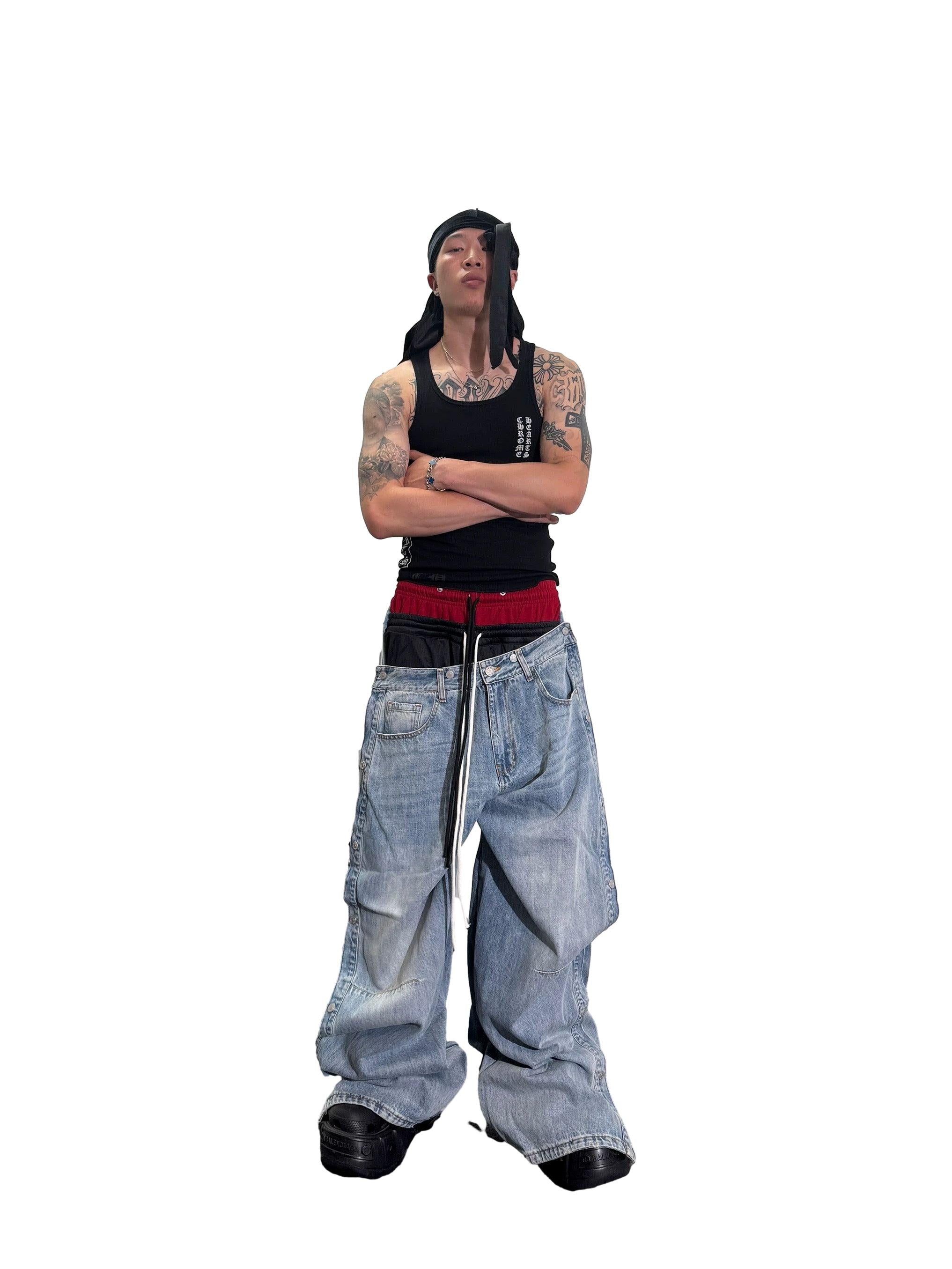 定価27000 RYE CHASIN RYE CHASIN ダメージジーンズ BOTTOMS – RyeChasin.US