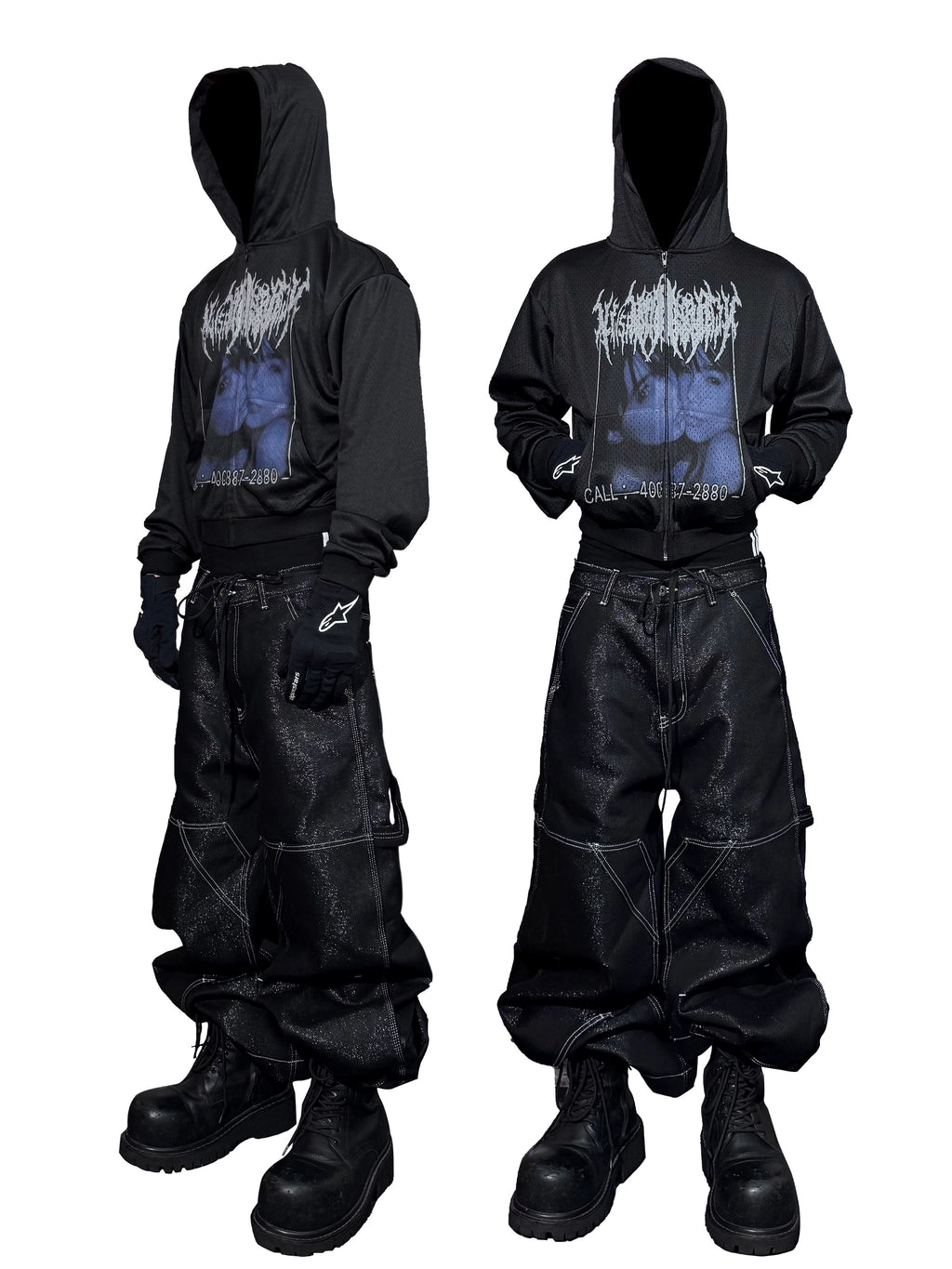 *RYECHASIN “CHICKS HOTLINE” HOODIE