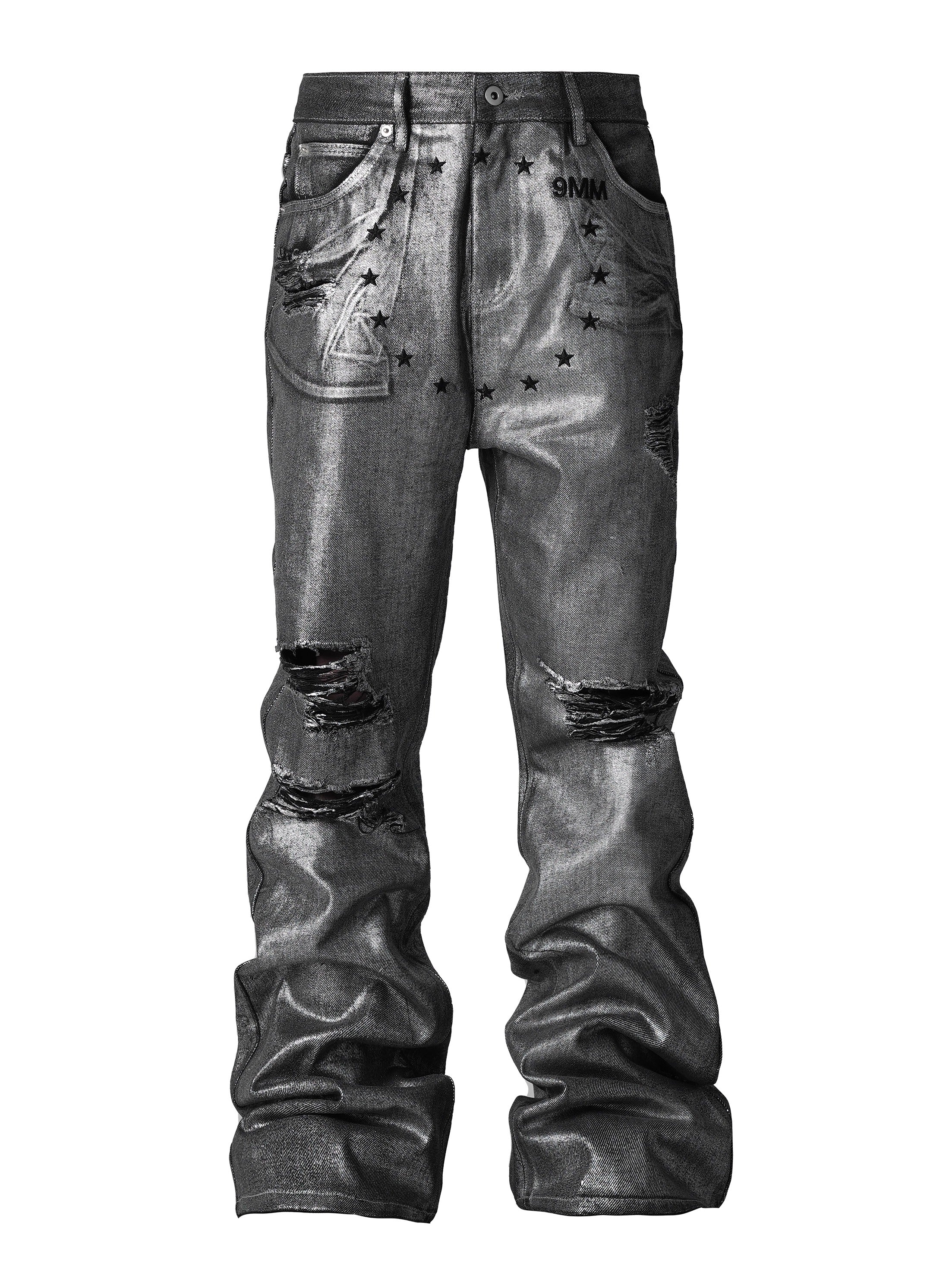 定価27000 RYE CHASIN RYE CHASIN ダメージジーンズ BOTTOMS – RyeChasin.US