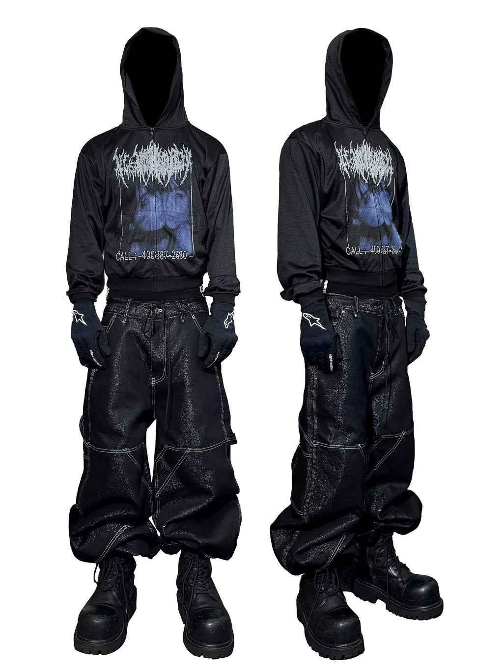 *RYECHASIN “CHICKS HOTLINE” HOODIE