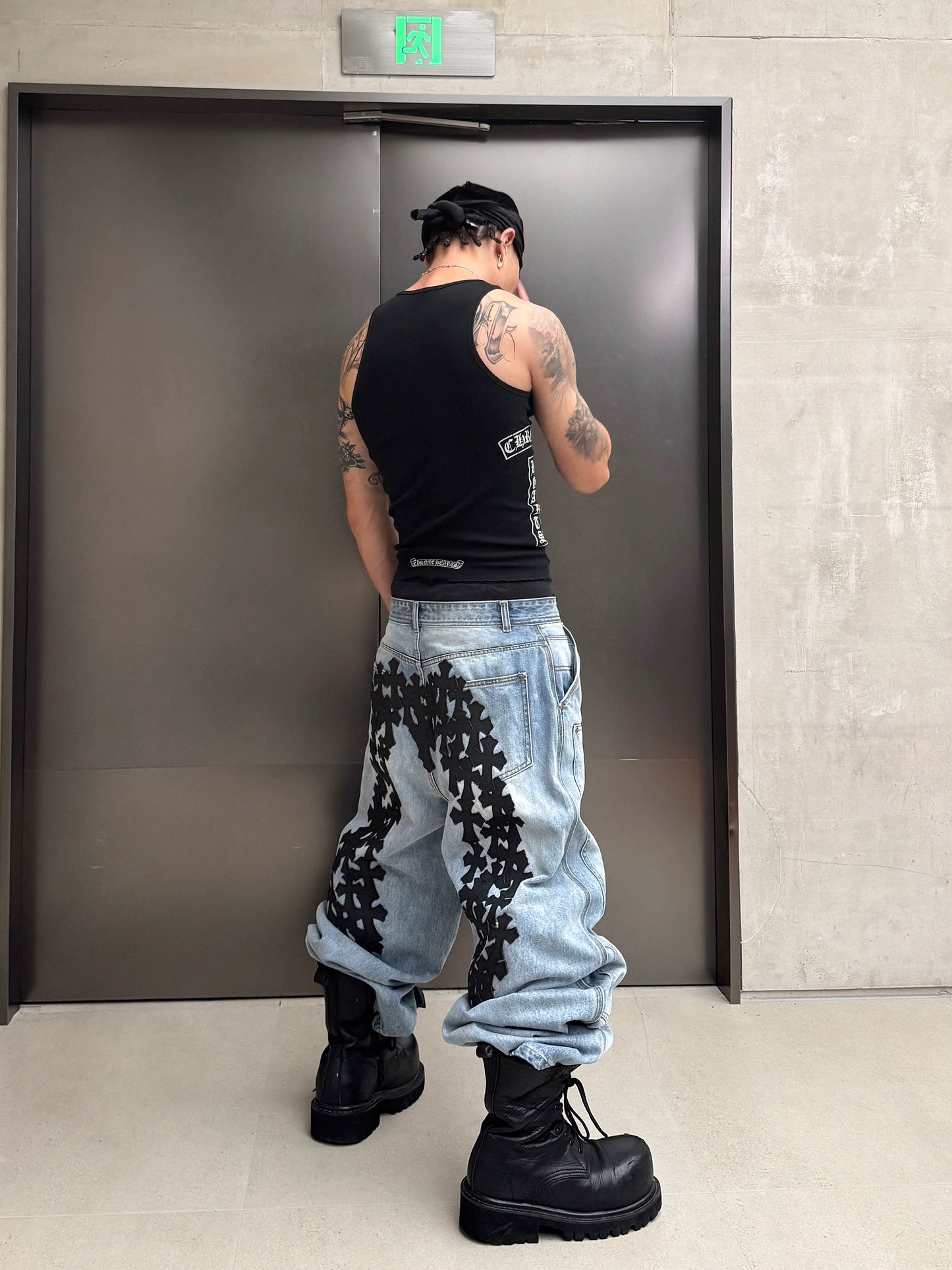 *PRE-ORDER *RYECHASIN “SCAM COLLAB” EVISUxCH*JEANS